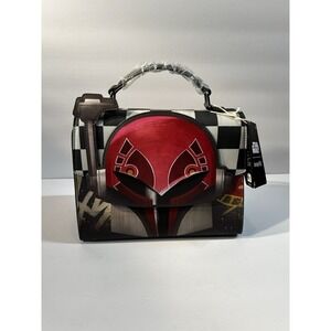 Loungefly Star Wars Rebels Sabine Wren Spray Paint Crossbody Handbag NWT Rare